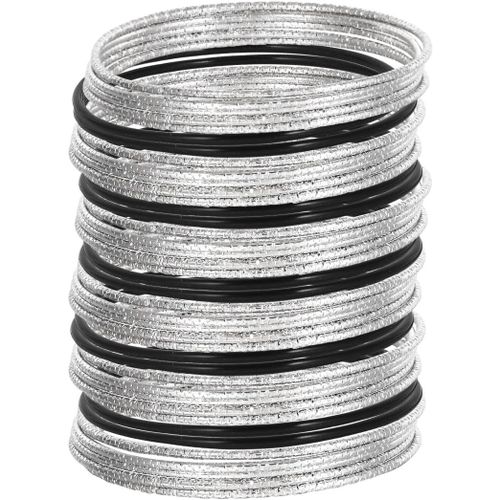 Eryi-- Bracelet Indien Multi-Couches En Or - Manchettes Pour Femmes - Hommes - Bracelets Bohémiens Superposables Et Texturés Pour Femmes - Hommes