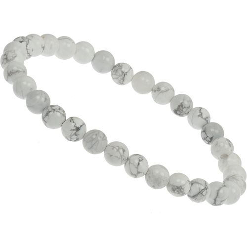 Eryi-Bracelet Extensible En Perles De Pierres Précieuses Véritables (6 Mm) - Bracelet De Perles Pour Une Élégance Élégante