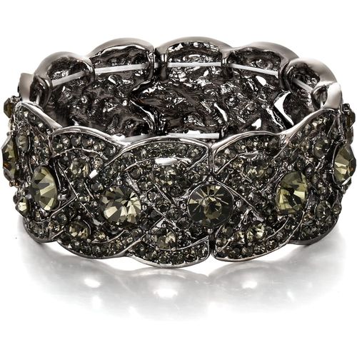 Eryi-Bracelet Cristal Autrichien Mariage Elastique Manchette