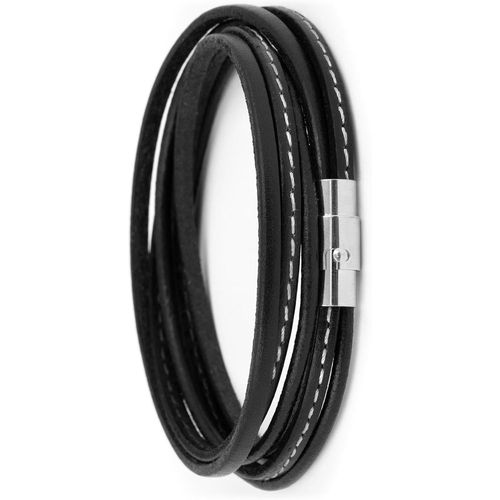 Eryi-Bracelet En Cuir Avec Fermeture En Acier Inoxydable, Aimant Inclus, Pour Femmes Et Hommes, Bracelet De Qualité Supérieure Made In Germany, Taille S À Xl