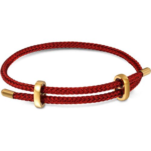 Eryi-Basic Pink Blue Red Purple Adjustable Bracelet Avec 2 Bouchons, Bracelet En Acier Inoxydable Pour Femmes, Cadeau De Charme Festif Pour Elle