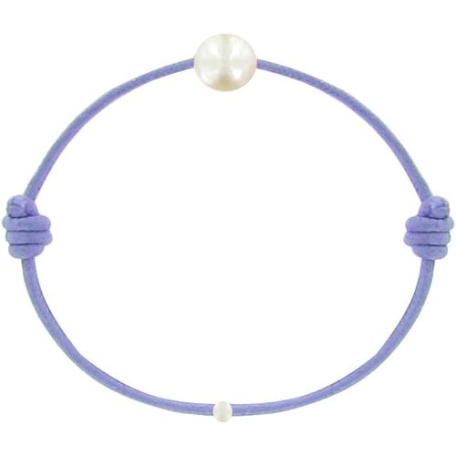 Eryi-- Bracelet La Perle De Culture Blanche Des Poulettes - Classics