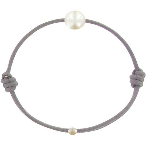 Eryi-- Bracelet La Perle De Culture Blanche Des Poulettes - Classics