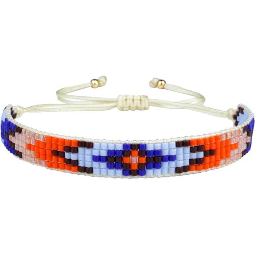 Eryi-Seeds Beaded Bracelet Leopard Wrap Bracelet Femmes Miyuki Bracelet Charme Bracelet