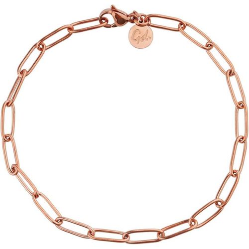 Eryi-Bracelet Femme À Maillons En Or - Argent - Résistant À L'eau - Bracelet À Maillons Fins En Acier Inoxydable I Collier À Maillons De Taille Réglable