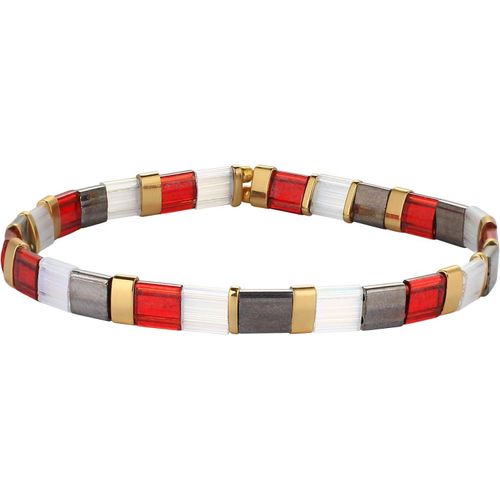 Eryi-Tila Miyuki Bracelet En Perles Bracelet Extensible À Brins Colorés Bracelet D'amitié Mixte