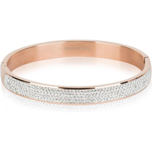 Eryi-Bracelet En Acier Avec Strass, Bracelet À Clip, Parure, Femme, 05040101