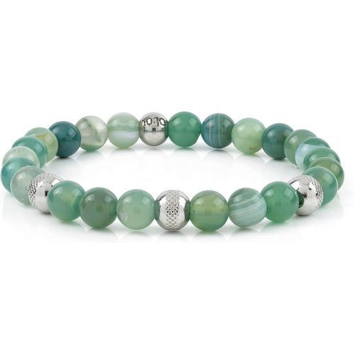 Eryi-10:10 Elastic Bracelets With Natural Stones 8 Mm