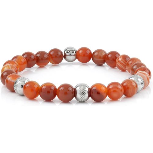 Eryi-10:10 Elastic Bracelets With Natural Stones 8 Mm