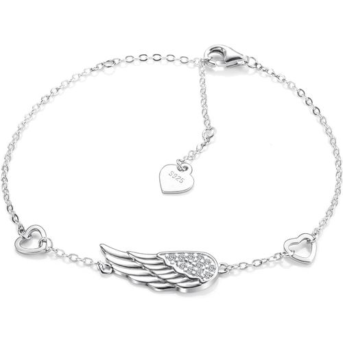 ❤*Ange de Bonheur*❤ Collier avec chiffres d'ange en acier inoxydable, 111 222