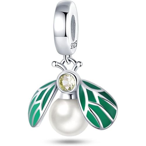 Eryi-Charme Monde Global Argent 925 Sterling Femmes Perles Charm Pendentif Breloque Avec 5a Zircone Compatible Pour Européen Bracelets Collier,Christmas Gifts For Family/Friends
