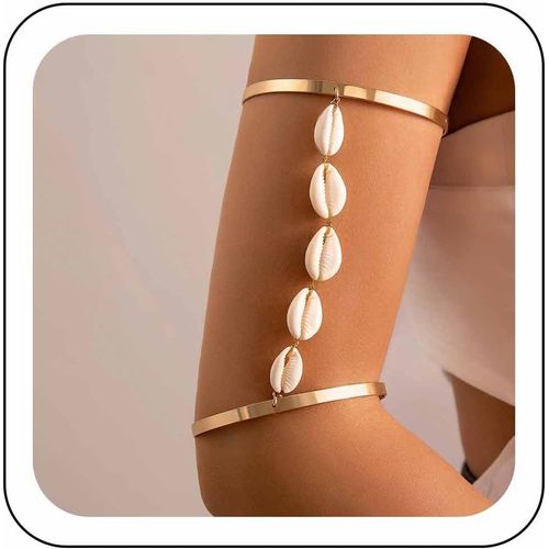 Eryi-Bracelet Manchette En Or À Feuilles Superposées Bangle Manchette Réglable Manchette Ouverte Vintage Multi Feuilles Brassard Brassard Africain Bijoux Pour Femmes