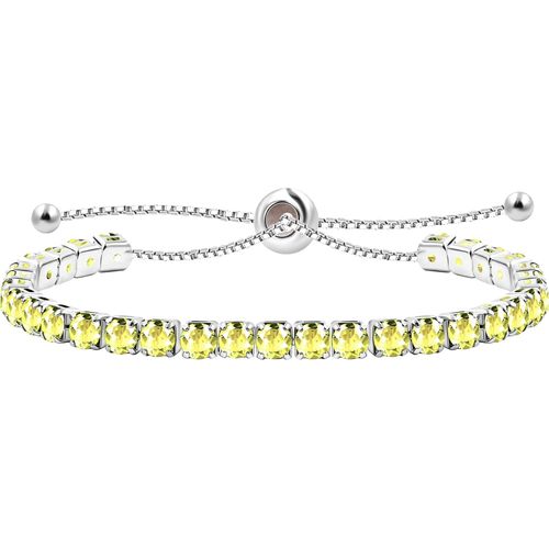 Eryi-Mode Réglable Bolo Style Femmes Tennis Bracelet Mère Rose Zircone Cubique Bracelet De Chaîne Silder Y4043
