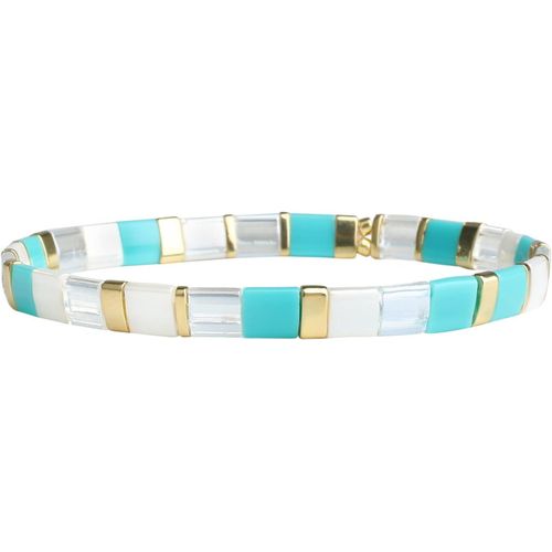 Eryi-Femmes Tila Bracelet Miyuki Perles Bracelet Coloré Stretch Bracelet Mixte Amitié Bracelet