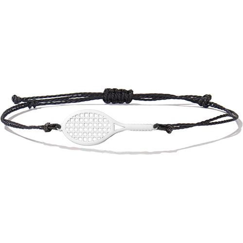 Eryi-Raquette De Tennis Bracelet Pour Femmes Hommes Délicat Réglable Tennis Raquette Charme Superposition Sport Bracelet Bracelet Amoureux Bijoux Tennis Cadeaux