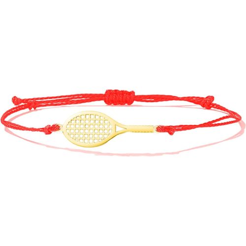 Eryi-Raquette De Tennis Bracelet Pour Femmes Hommes Délicat Réglable Tennis Raquette Charme Superposition Sport Bracelet Bracelet Amoureux Bijoux Tennis Cadeaux