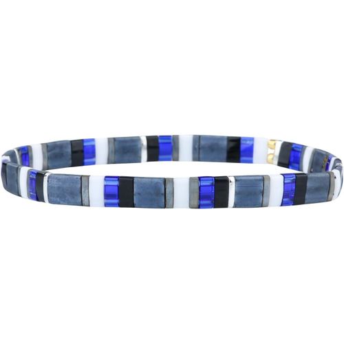 Eryi-Femmes Bracelet Charme En Perles Tila Bracelets Extensible Bracelets Tour D'amitié Bonbons Couleurs