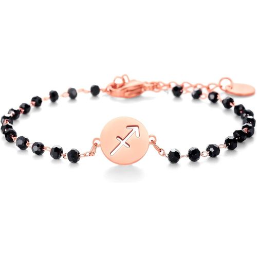 Eryi--Femmes 12 Bracelet Constellation, Chaîne En Acier Inoxydable Bracelet De Poignet Charme Bracelet En Cristal Perlé