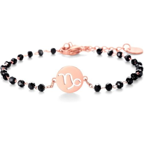 Eryi--Femmes 12 Bracelet Constellation, Chaîne En Acier Inoxydable Bracelet De Poignet Charme Bracelet En Cristal Perlé
