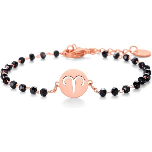 Eryi--Femmes 12 Bracelet Constellation, Chaîne En Acier Inoxydable Bracelet De Poignet Charme Bracelet En Cristal Perlé