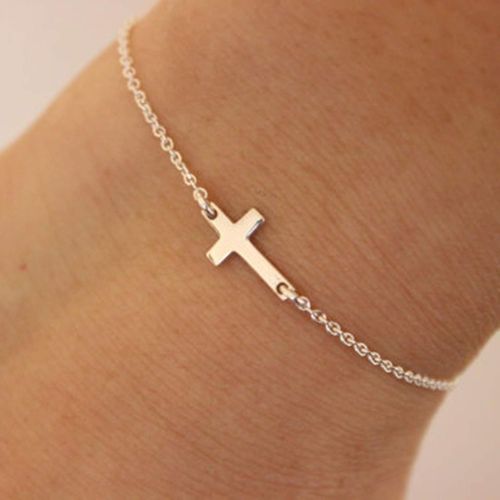 Eryi-\U2013 Bracelet Bohème Avec Petite Croix Pour Femme Et Fille