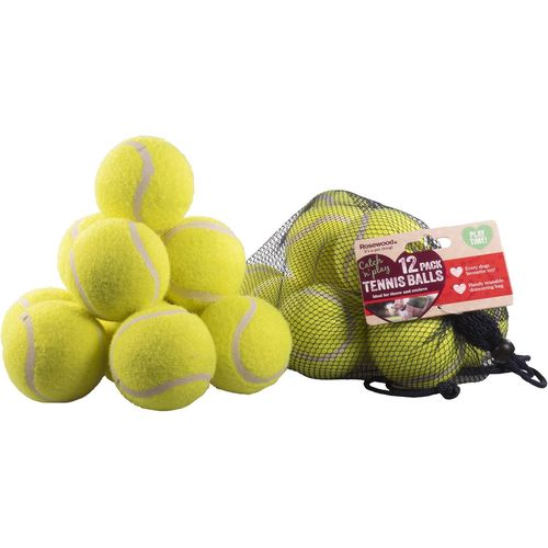 Eryi-12 Balles De Tennis Standard, Jouets Pour Chien
