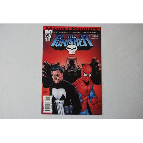 Punisher 1 (2000) 2 (2001) Red X-Mas (2005) Variant Cover