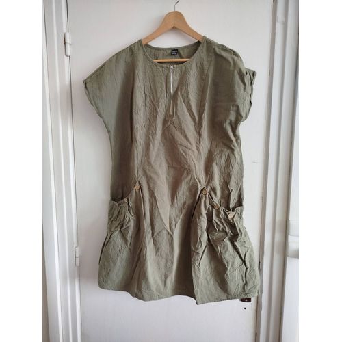 Robe Verte Mi Longue Femme