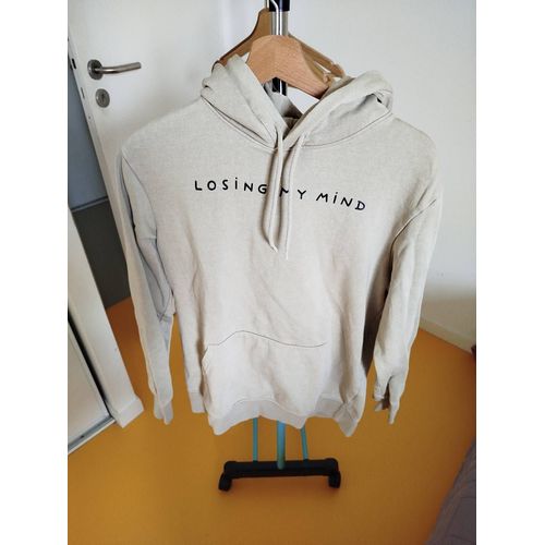 Sweat À Capuche Beige H&M Homme