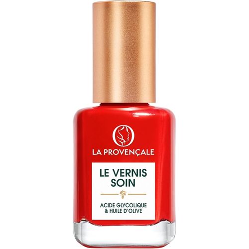 Kal-Maquillage -Le Vernis Solaire -Vernis À Ongles Longue Tenue -Enrichi En Huile D'olive Bio Aop Provence -Fini Brillant Laqué -Teinte : Rouge Ramatuelle (404) 