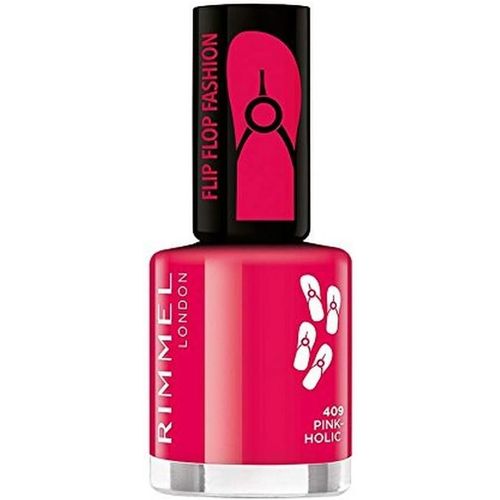 Kal-Vernis À Ongles 60 Seconds Super Shine Flip Flop -Ultra Brillance Et Longue Tenue -Séchage Rapide -409 Pink-Holic -8ml 