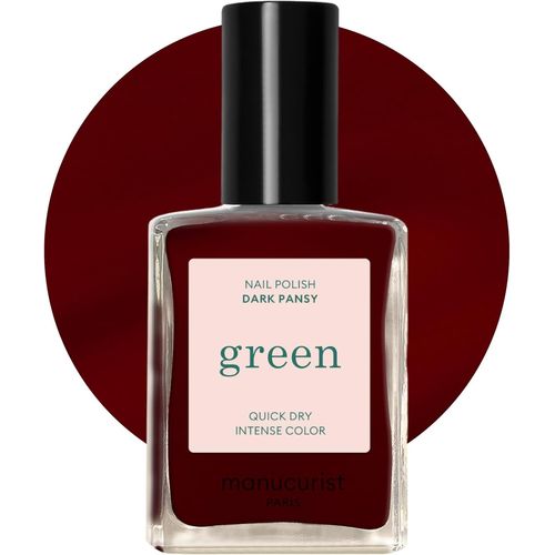 Kal-Green Vernis À Ongles Bordeaux Dark Pansy -Vernis À Ongles Classique 9-Free, Vegan Et Bio Sourcé -Effet Manucure Professionnelle -Vernis -Vernis Ongles -Nail Polish -15ml 