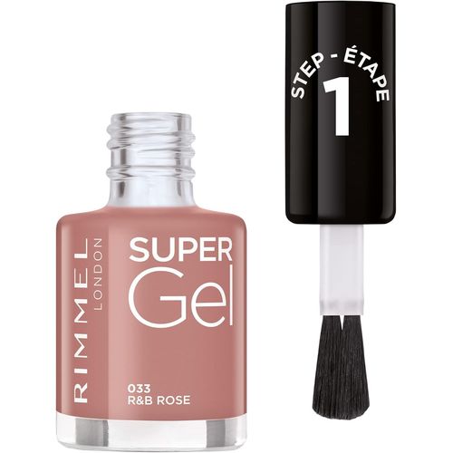 Kal-Vernis À Ongles -Super Gel -Couleur Et Brillance -Longue Tenue -033 R&b Rose 