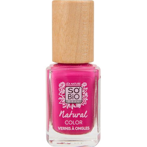 Kal-Léa Nature So Bio Étic | Vernis Ongles Naturel -Natural Color | Rose Arty | Double Action Soin & Couleur -Fortifie & Protège | Huile De Ricin Bio Fortifiante | Vegan | Made In France |11ml 