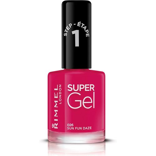Kal-Vernis À Ongles Super Gel -Couleur Et Brillance -Longue Tenue -026 Sun Fun Daze -12 Ml 
