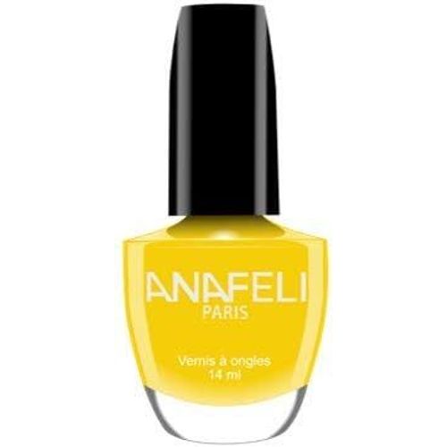 Kal-Ana Paris -Vernis À Ongles Collection Laqué Manucure Française Classique 14 Ml -(No 98 Jaune Canari) 