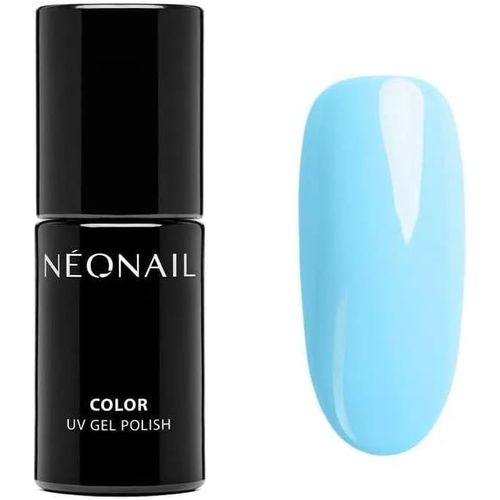 Kal-Neonail Vernis Semi Permanent Glass 7,2 Ml Vernis Gel Uv Semi Permanent Bleu Blue Surfing Vernis À Ongles Gel Polish Gel Uv Couleur Nail Art 