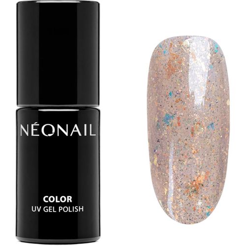 Kal-Neonail Vernis Semi Permanent Pailleté 7,2 Ml Vernis Gel Uv Semi Permanent Or One Step Closer Vernis À Ongles Gel Polish Gel Uv Couleur Nail Art 