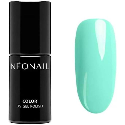Kal-Neonail Vernis Semi Permanent Pastel 7,2 Ml Vernis Gel Uv Semi Permanent Vert Summer Mint Vernis À Ongles Gel Polish Gel Uv Couleur Nail Art 