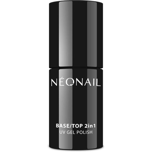 Kal-Neonail Vernis Semi Permanent Top Coat 7,2 Ml Gel Uv Semi Permanent Base/Top 2in1 Top Coat Vernis À Ongles Gel Polish Gel Uv Nail Art 