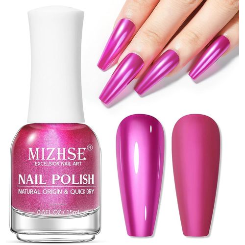 Kal-Vernis À Ongles, Shimmer -Séchage Rapide -À Base D'huile -Sans Lampe Uv 