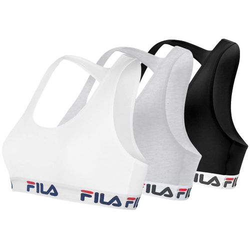 Lot De 3 Brassières Fila En Coton Pour Femme : 6042 G / Taille Xs