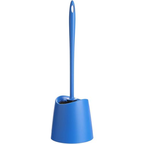KAL-Brosse Toilettes Wc | Mat¿¿Riaux R¿¿Sistants | Design Moderne | Brosse Fixe Et Durable Pour Hygi¿¿Ne Parfaite | Plusieurs Couleurs Disponibles | 12 X 12 X 38 Cm \U2013 Bleu