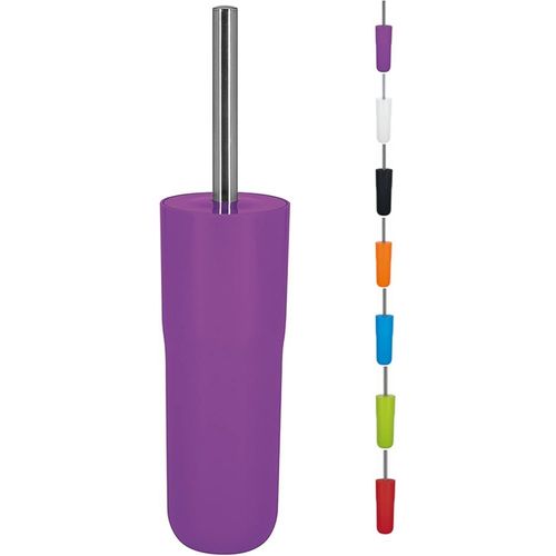 KAL-Brosse Wc Avec Support Cocco Violet