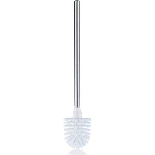KAL-20146 Balai Brosse Wc 'La Brosse', Acier Inoxydable Mat, Brosse Blanche