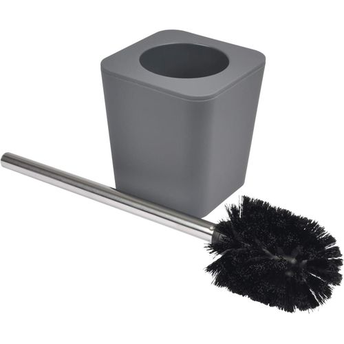 KAL-, Brosse Wc (11.6 X 11.6 X 38.2 Cm) Vitamine Anthracite, Plastique Soft Touch
