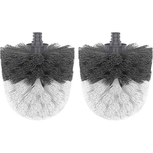 KAL-Lot De 2 Têtes De Rechange Brosse Wc, Têtes De Remplacement Pour Brosse De Toilette, Têtes De Brosse Toilette