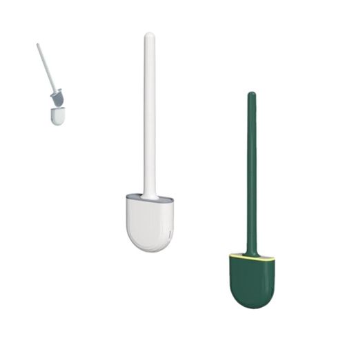 KAL-2 Pièces Brosses Wc Siliconebrosse Wc Muralpour Salle De Bain, Toilettes.