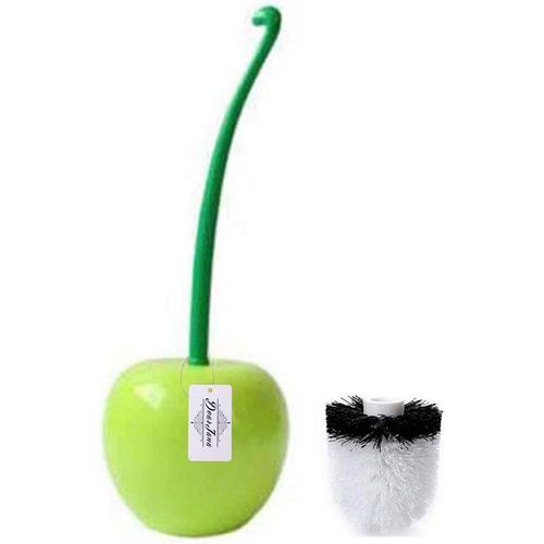 KAL-Brosse Pour Toilettes Décorative En Forme De Cerise Avec Tête De Brosse De Rechange