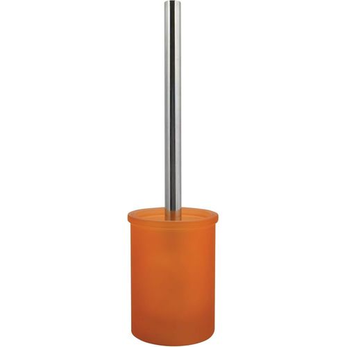 KAL-Brosse Wc Avec Support Verre Yoko Misty Orange